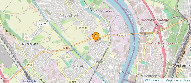 localisation de l'entreprise AY MARCKER  VILLAGE-NEUF