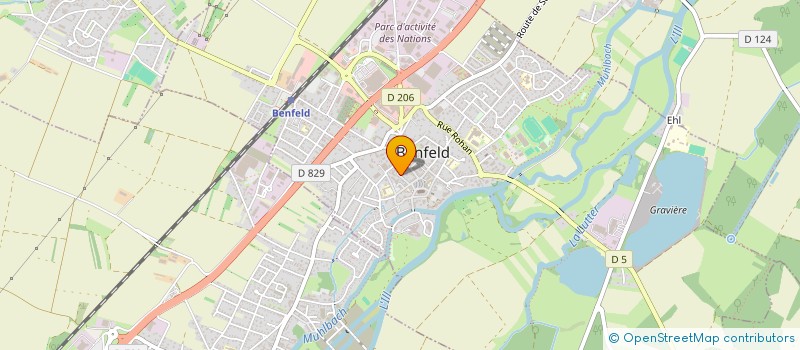 localisation de l'entreprise AY PALAS  BENFELD