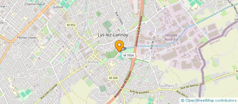 localisation de l'entreprise AY SIGNATURE  LYS-LEZ-LANNOY