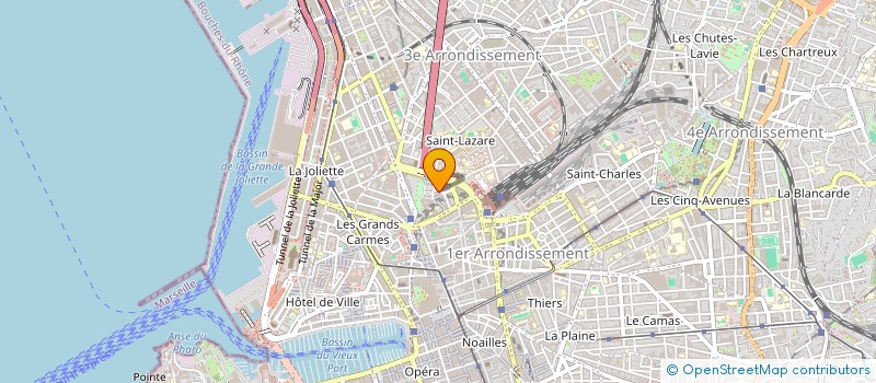 localisation de l'entreprise AY TRANSPORTS à MARSEILLE