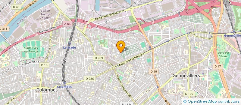 localisation de l'entreprise AY VTC  ASNIERES-SUR-SEINE