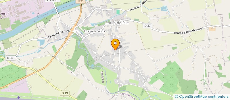 localisation de l'entreprise AYA  COURS-DE-PILE