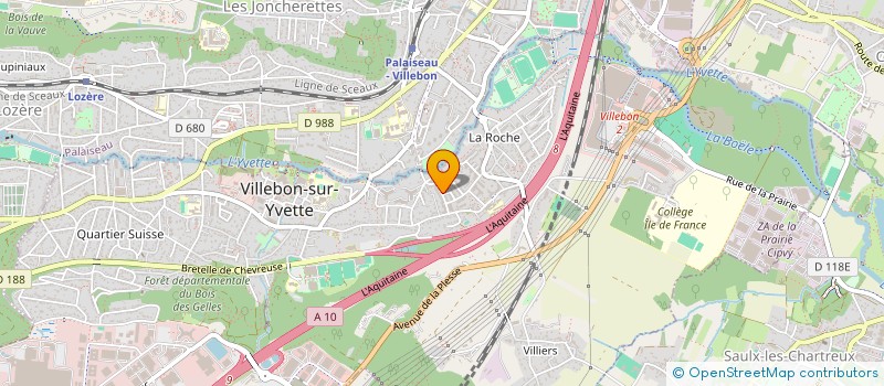 localisation de l'entreprise AYA  VILLEBON-SUR-YVETTE