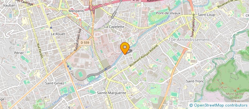 localisation de l'entreprise AYA à MARSEILLE