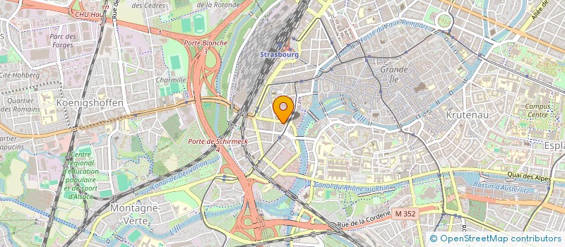 localisation de l'entreprise AYA  STRASBOURG