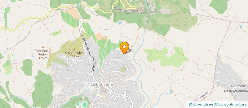 localisation de l'entreprise AYA à ROQUEBRUNE-SUR-ARGENS