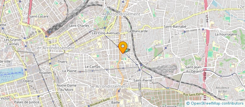 localisation de l'entreprise AYA à MARSEILLE