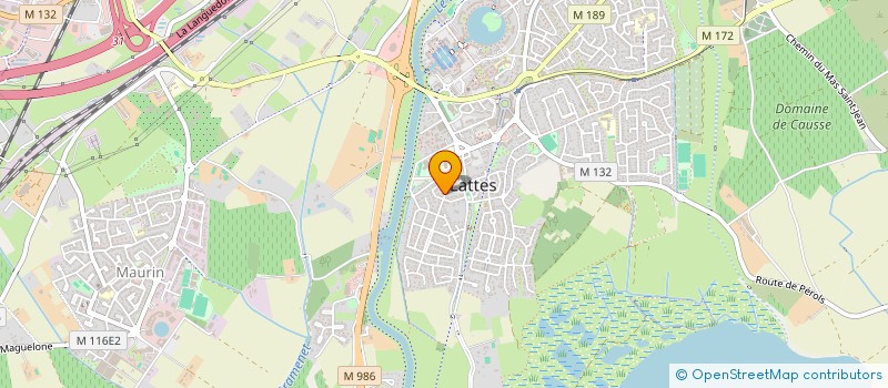 localisation de l'entreprise AYA à LATTES