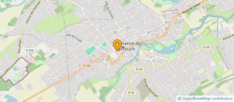 localisation de l'entreprise AYA à PLAISANCE-DU-TOUCH