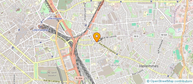 localisation de l'entreprise AYA ALIMENTATION à LILLE