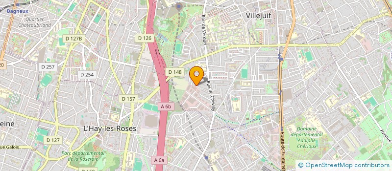 localisation de l'entreprise AYA CONSULTING  VILLEJUIF