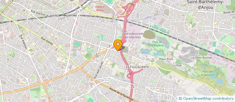 localisation de l'entreprise AYA FORMATIONS à NANTES