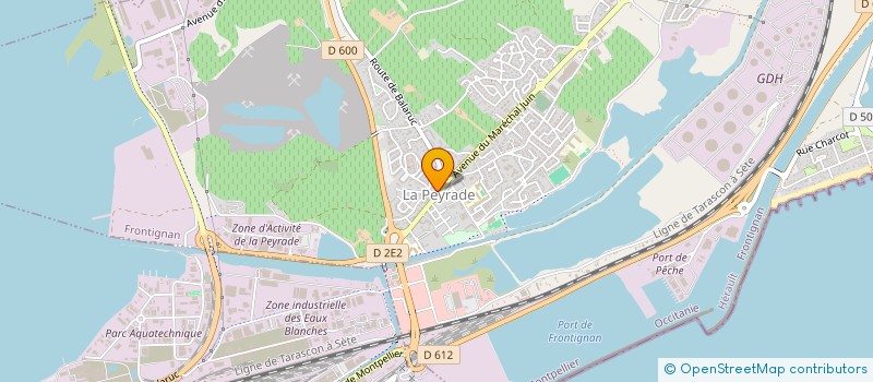 localisation de l'entreprise AYA KEBAB à FRONTIGNAN