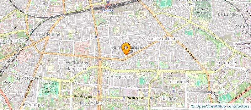 localisation de l'entreprise AYA MEDIA  RENNES