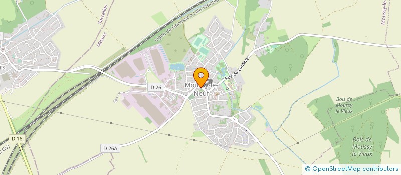 localisation de l'entreprise AYA RENOVATION  MOUSSY-LE-NEUF