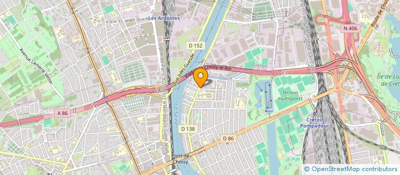 localisation de l'entreprise AYA TRANSPORT à CHOISY-LE-ROI