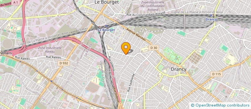 localisation de l'entreprise AYA TRANSPORTS à DRANCY