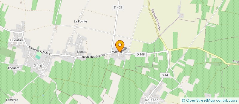 localisation de l'entreprise AYA VITI-SERVICES à GENTE