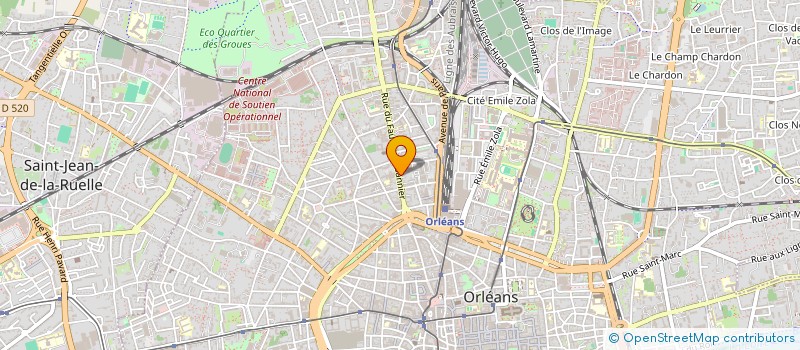 localisation de l'entreprise AYAD à ORLEANS