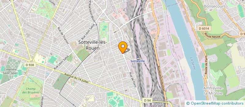 localisation de l'entreprise AYADIH à SOTTEVILLE-LES-ROUEN