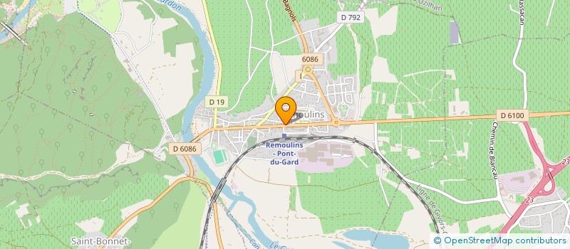 localisation de l'entreprise AYAF LOCATION  REMOULINS