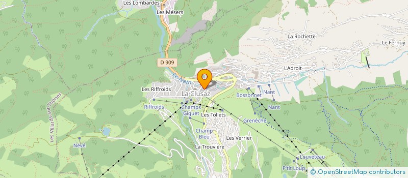 localisation de l'entreprise AYAG  HUEZ