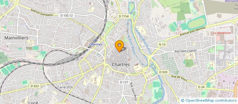 localisation de l'entreprise AYAH PRIMEURS à CHARTRES