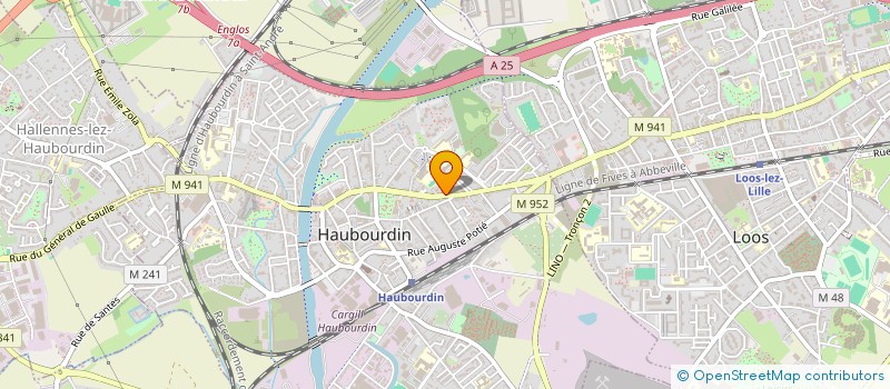 localisation de l'entreprise AYAHO MANAGEMENT  HAUBOURDIN