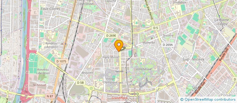 localisation de l'entreprise AYAKOLO à GRENOBLE