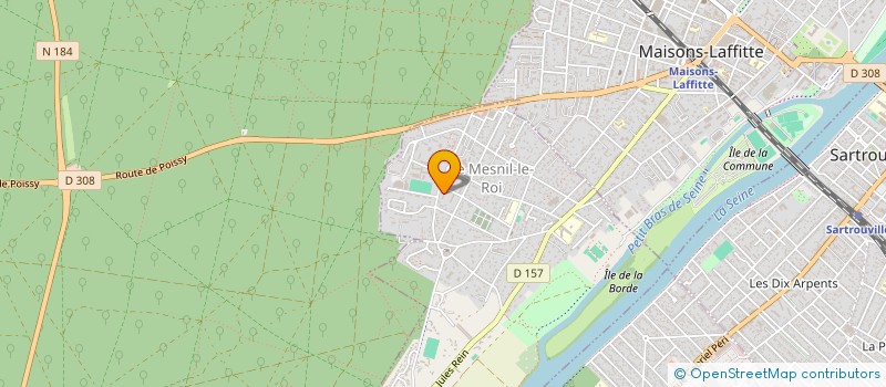 localisation de l'entreprise AYALOGISTIQUE  LE MESNIL-LE-ROI