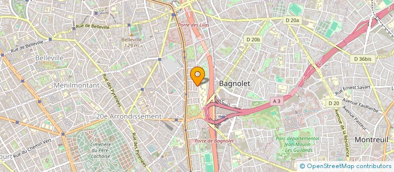 localisation de l'entreprise AYAN  PARIS