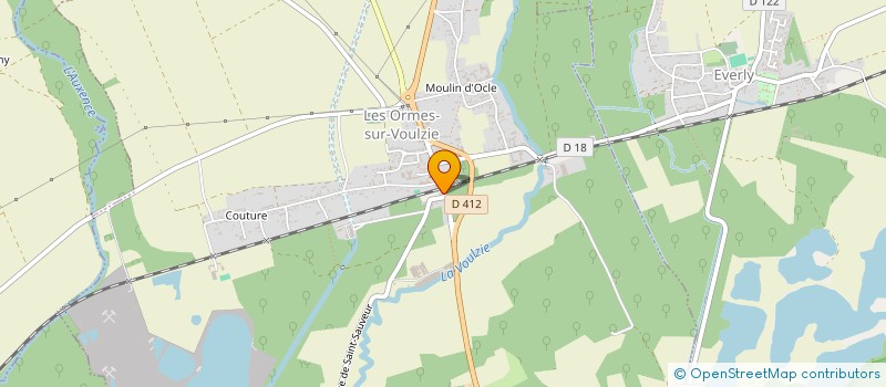 localisation de l'entreprise AYANEXIS à LES ORMES-SUR-VOULZIE