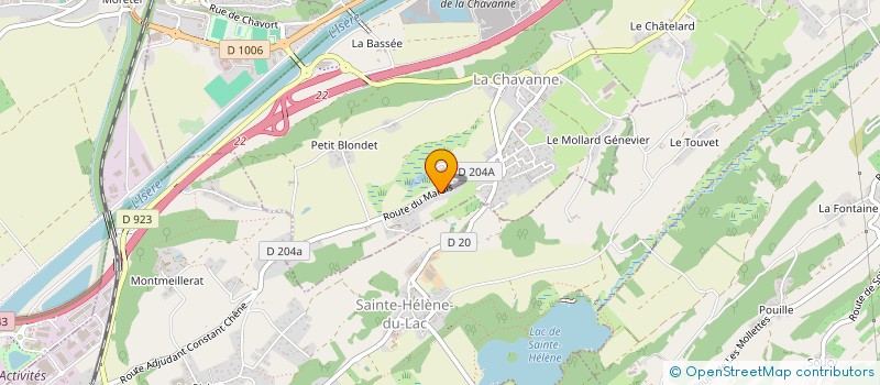 localisation de l'entreprise AYANNA  CREMIEU