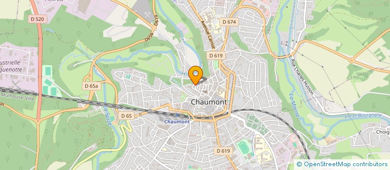 localisation de l'entreprise AYAR à CHAUMONT