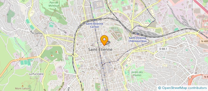 localisation de l'entreprise AYASOFYA  SAINT-ETIENNE