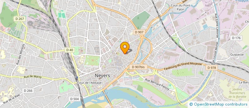 localisation de l'entreprise AYAT  NEVERS