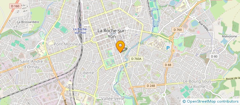 localisation de l'entreprise AYAT LOUNGE à LA ROCHE-SUR-YON