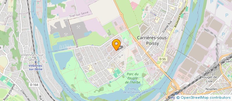 localisation de l'entreprise AYATAXI 75  CARRIERES-SOUS-POISSY