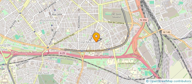 localisation de l'entreprise AYATEDE à LILLE