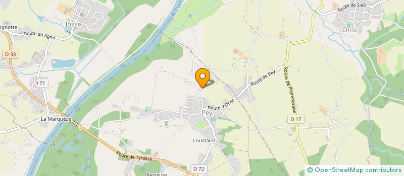 localisation de l'entreprise AYATO  SORDE-L'ABBAYE