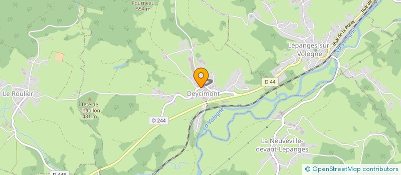 localisation de l'entreprise AYAWAX  BEAUMENIL