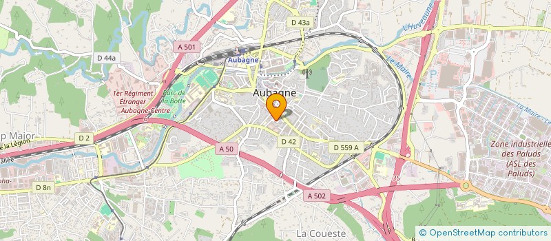 localisation de l'entreprise AYAZ à AUBAGNE