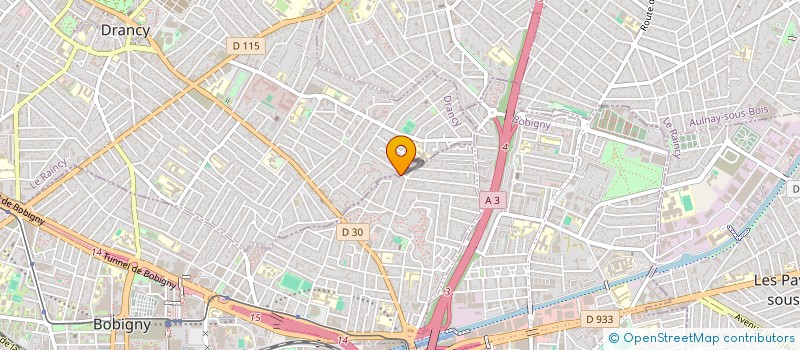 localisation de l'entreprise AYAZ à DRANCY