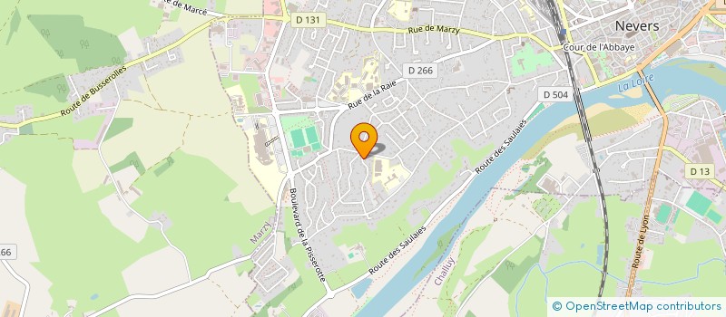 localisation de l'entreprise AYAZ FOOD à NEVERS
