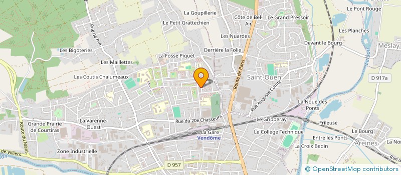 localisation de l'entreprise AYAZ MARKET à VENDOME