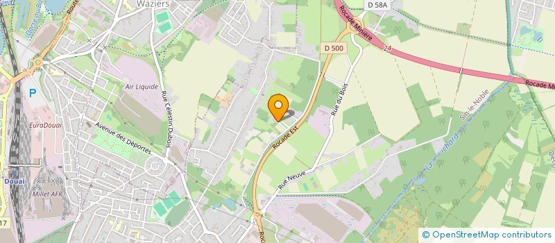 localisation de l'entreprise AYB  SIN-LE-NOBLE