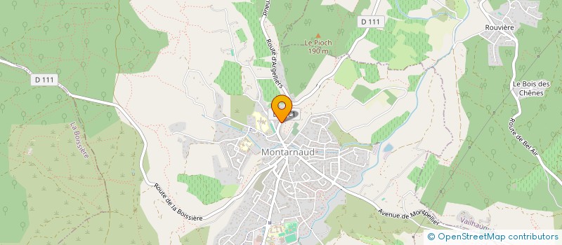 localisation de l'entreprise AYB SOCIETE  MONTARNAUD