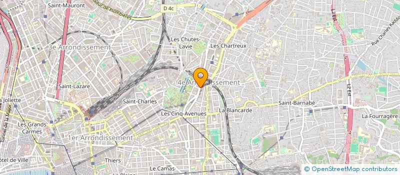 localisation de l'entreprise AYBA BOUCHERIE à MARSEILLE