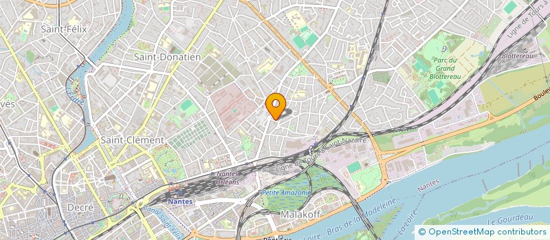 localisation de l'entreprise AYBATAN à NANTES