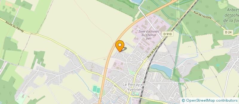 localisation de l'entreprise AYC  LE PERRAY-EN-YVELINES